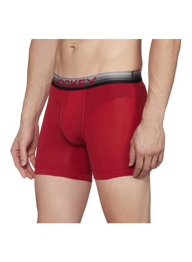 JOCKEY Jockey ZN03 Men Super Combed Cotton Elastane Stretch Solid Boxer Brief with Ultra soft Waistband
