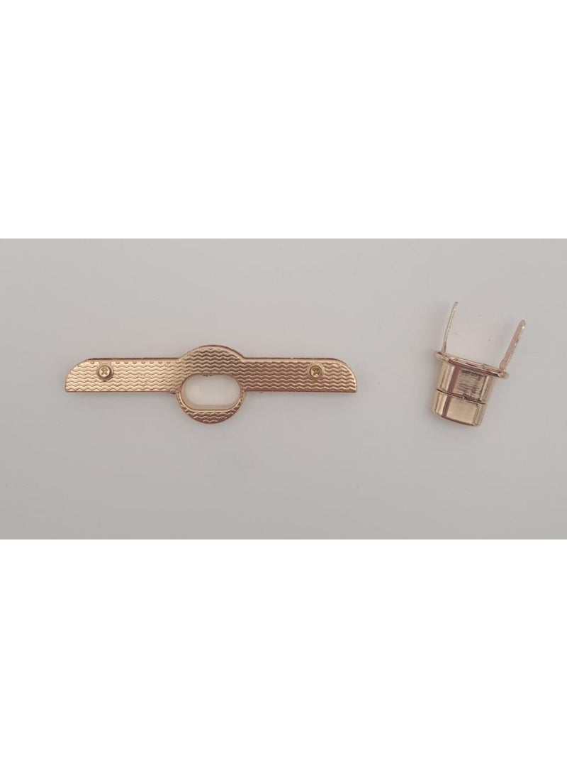 Angel Çanta Aksesuar Angel Bag Accessory Locking Cover Device No: 2 Light Gold Color  - Image 4