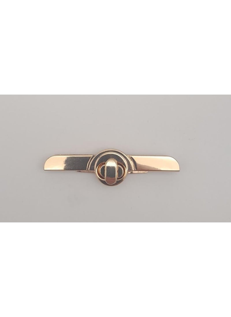Angel Çanta Aksesuar Angel Bag Accessory Locking Cover Device No: 2 Light Gold Color  - Image 2