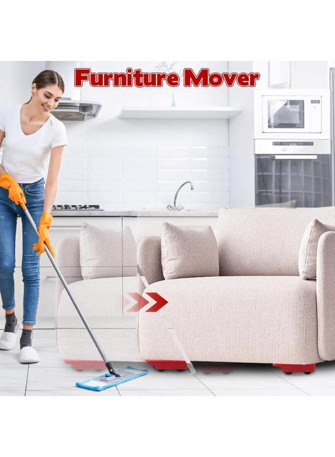 Furniture Moving Tool Set, Heavy-Duty 5-Piece Kit with Lifter, Pads, Wheels & Sliders for Effortless Moving of Sofas, Washing Machines, Wardrobes & Appliances - Image 5