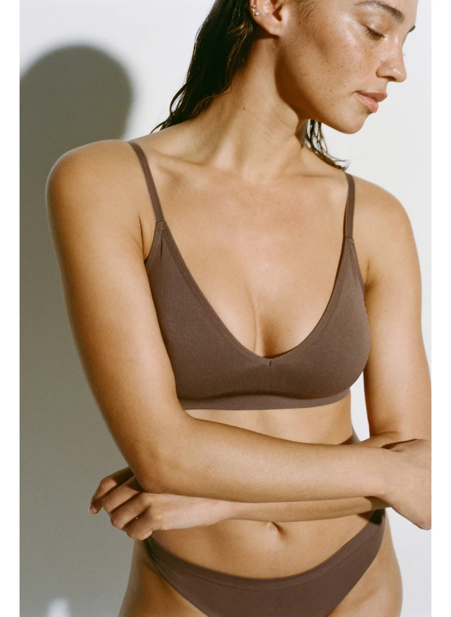 اتش اند ام Seamless Padded Soft Bra