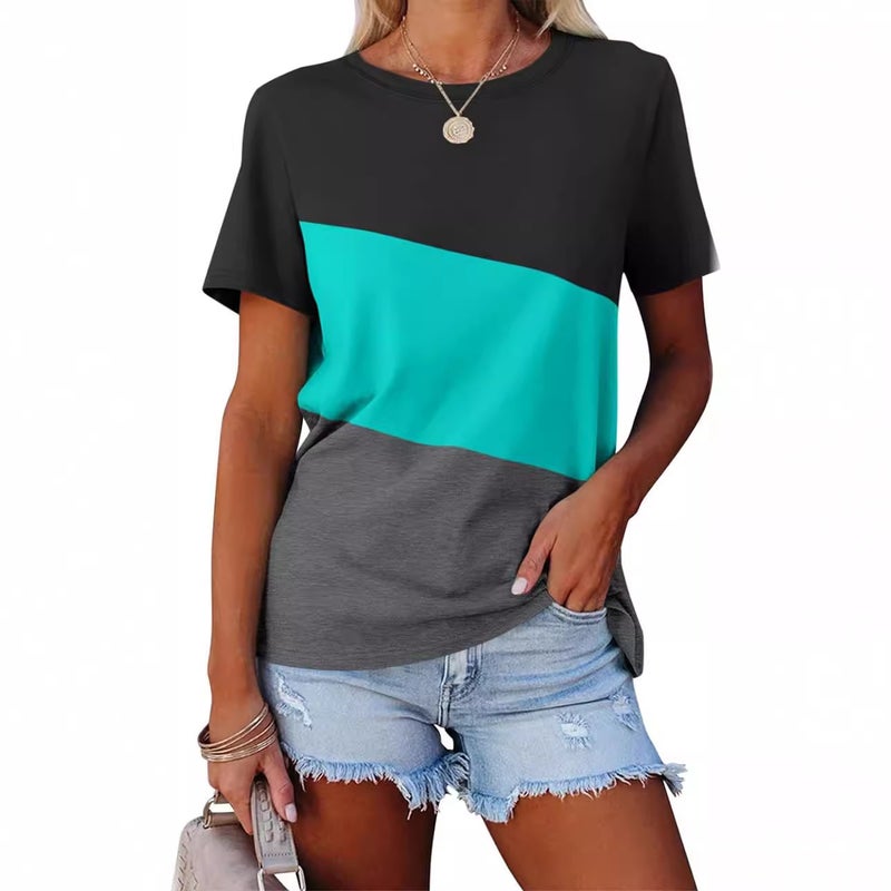 2025 Women'S Top Independent Station Love Lips Crewneck Printed Short-Sleeved T-Shirt - Image 2