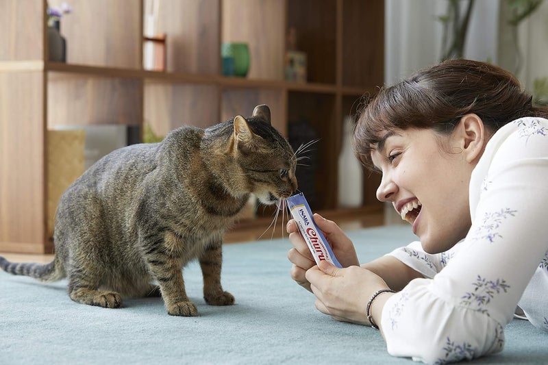 INABA Wide range expanded design churu treat for cats tuna with beef 4 * 14g Cost effective upgraded craftsmanship - Image 2