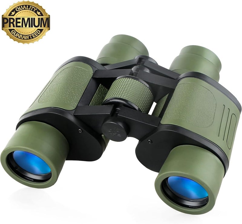 CASON (Device of C) Professional Telescope Binoculars with Pouch, 8 X 40 HD Vision 8 X Zoom for Adults Long Distance Bird Watching, Sightseeing Wildlife Trekking - Green - Image 2