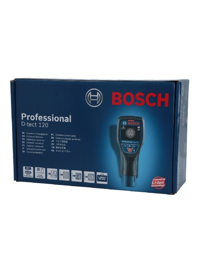 BOSCH Professional D-Tect 120 12V Object Scanner Blue and Black 206 x 92 x 85 mm JE0 601 081 303  - Image 2