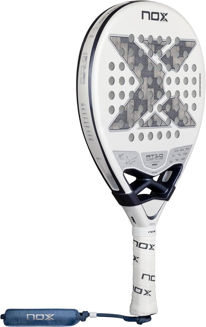 NOX AT10 Genius 12K Xtrem Lite 2026 Padel Racket by Agustín Tapia – Lightweight Power, Adjustable Balance & Pro Control - Image 3