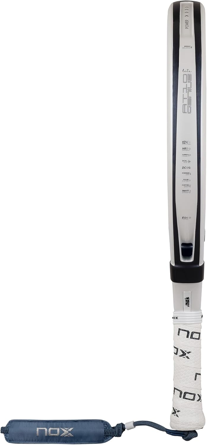 NOX AT10 Genius 12K Xtrem Lite 2026 Padel Racket by Agustín Tapia – Lightweight Power, Adjustable Balance & Pro Control - Image 2