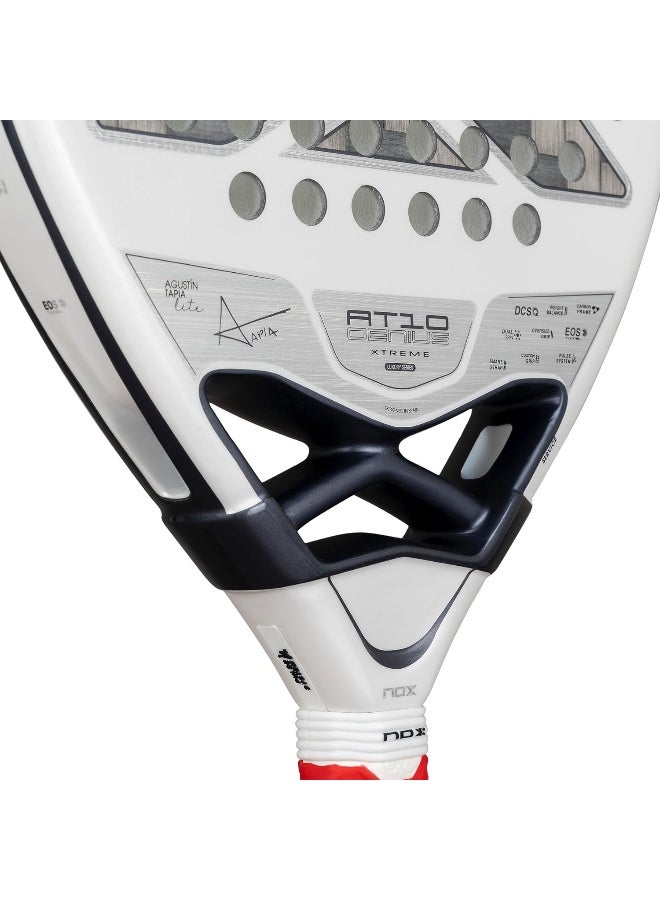 NOX AT10 Genius 12K Xtrem Lite 2026 Padel Racket by Agustín Tapia – Lightweight Power, Adjustable Balance & Pro Control - Image 5