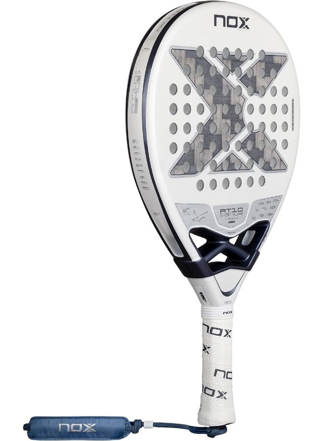 NOX AT10 Genius 12K Xtrem Lite 2026 Padel Racket by Agustín Tapia – Lightweight Power, Adjustable Balance & Pro Control - Image 4