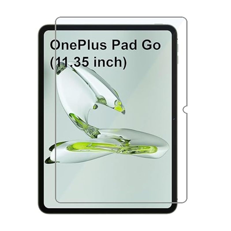 SPCORE Tempered Glass Full Screen Protector For Oneplus Pad Go 11.35 Inch Smartphone [Scratch Resistant] [Easy Installation] [Bubble Free] [1-Pack] - Image 1