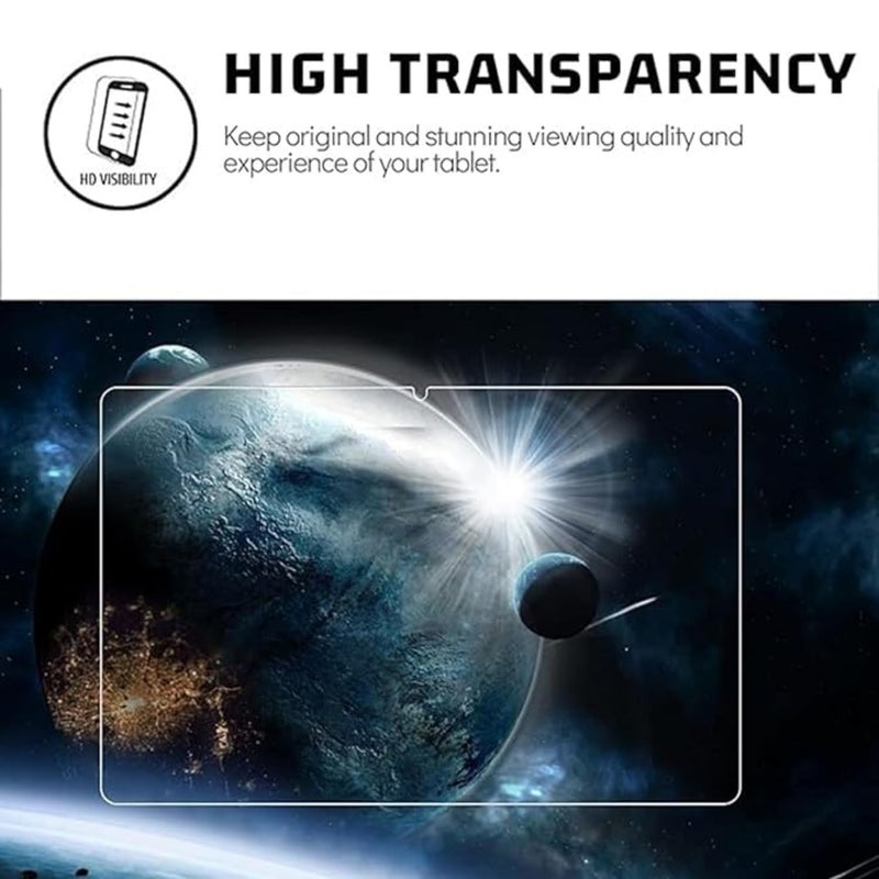 SPCORE Tempered Glass Full Screen Protector For Oneplus Pad Go 11.35 Inch Smartphone [Scratch Resistant] [Easy Installation] [Bubble Free] [1-Pack] - Image 5