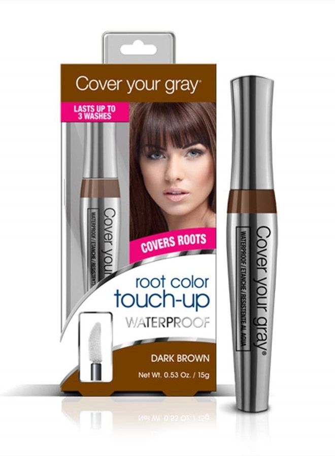 Cover Your Gray Waterproof Root Touch-Up - Dark Brown - Image 1