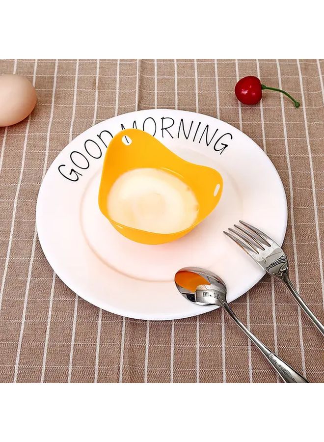 4pcs Colorful Non Stick Silicone Egg Boiler Molds For Microwave Stovetop Cooking - Image 5