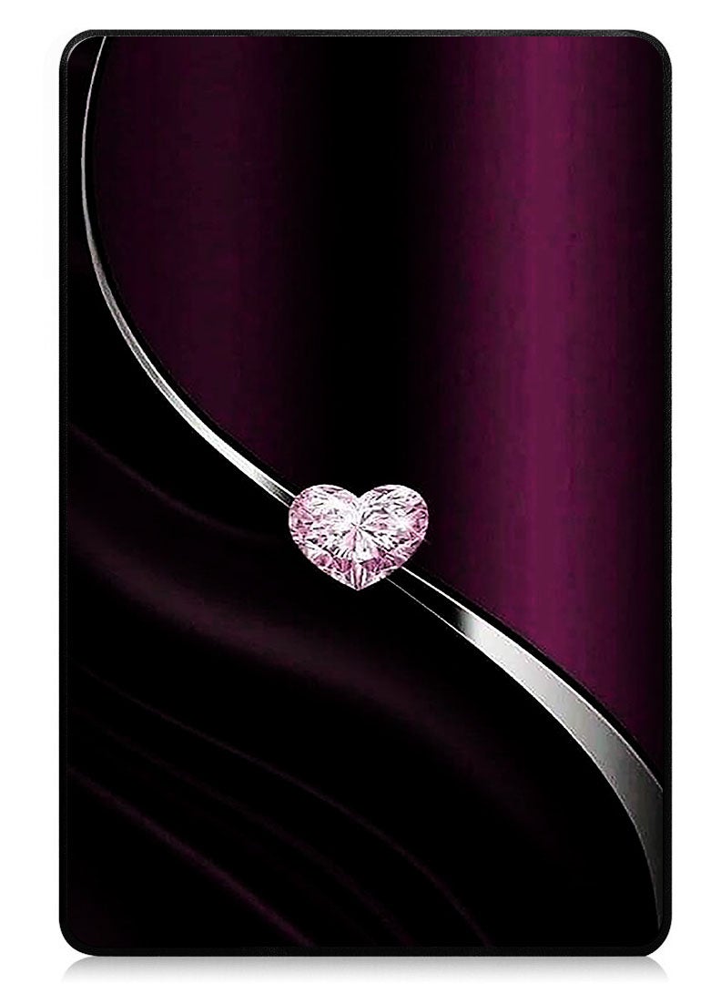 Theodor Protective Flip Case For Xiaomi Pad 7 & Xiaomi Pad 7 Pro With Trifold Stand Auto Wake Sleep Shockproof Cover - Diamond Heart - Image 1