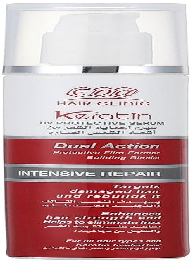 Eva Hair Clinic - Ekeratin Dual Action Hair Serum, 100 ml