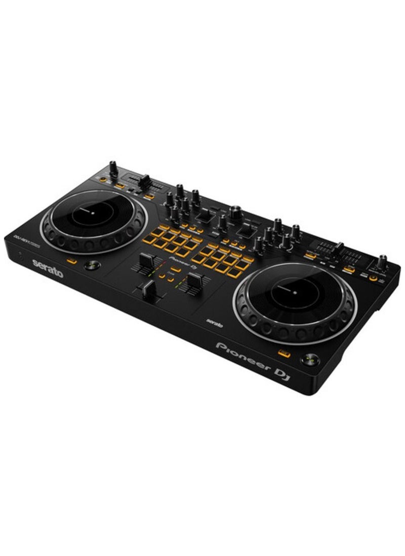 Pioneer DJ - Pioneer DJ DDJ-REV1 Scratch-style 2-channel DJ controller for Serato DJ Lite - Black - Image 1