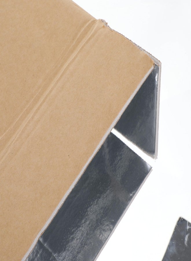 AojSup 10 Pcs Insulated Shipping Box Cold Chill Double Insulated Carton with Foil Foam Cooler Boxes Delivery Moving Kits Foam Shipping Containers for Mailing Packing, Box Inside 8.66 x 4.52 x 6.3 in - Image 5