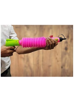 TOTA Tota Magic Gulal Gun with Herbal Holi Colour Powder for Fun Play, Party, Colour Cloud and More - Pack of 1 Prefilled Gulal gun and Two Refill  - Image 3