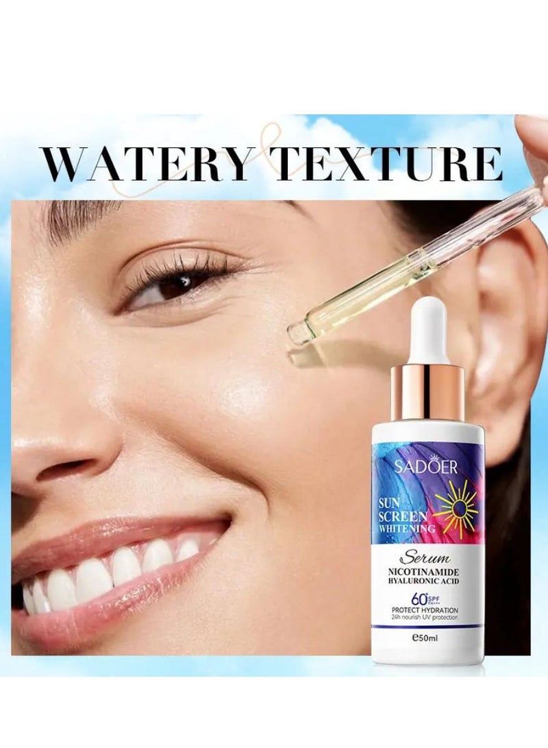 SADOER Sunscreen Whitening Essence SPF60+/PA + + 50 ML - Image 2