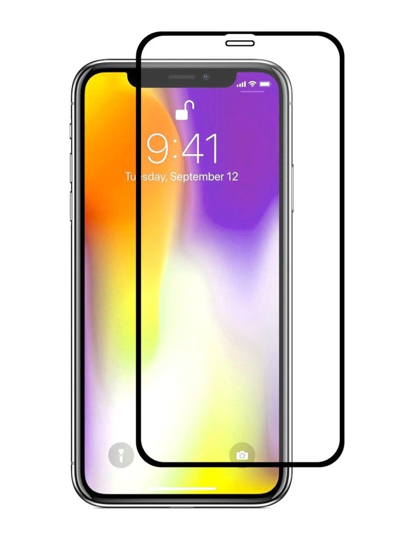 IAF Tempered Glass Screen Protector For Apple iPhone 11 Clear/Black