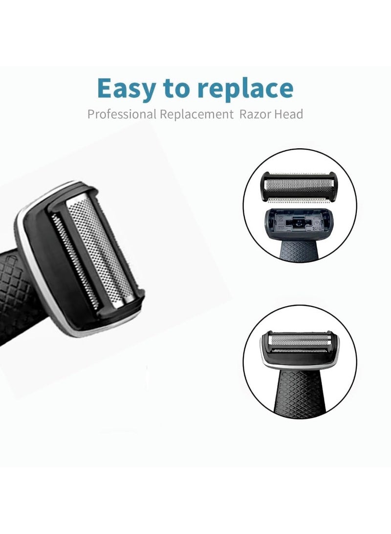 GNAFOTU BG5025 & BG2000 1-Pack Durable Replacement Shaver Heads for Philips Norelco Bodygroom Series 7000, 5000, 3000/40 Compatible Trimmer Blades - Image 4