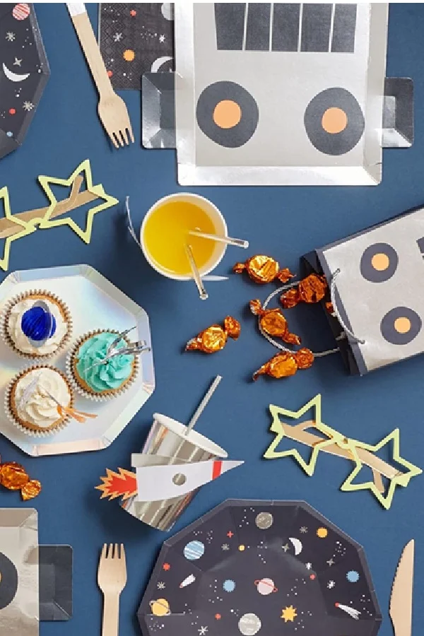 Meri Meri Robot Plates