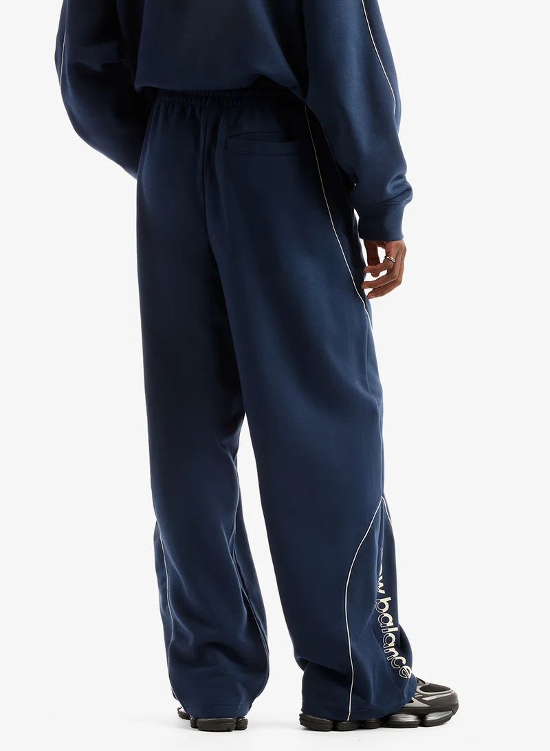 New Balance NB NAVY (NNY) Trackside French Terry Sweatpants for Men | Best Price UAE