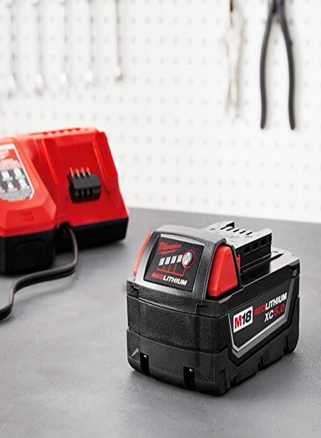 Milwaukee 48-11-1850 M18 Redlithium 5.0Ah Bat Pack - Image 3
