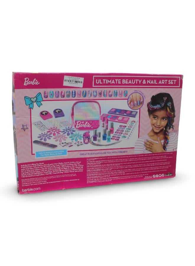 Cra-Z-Art 2in1 Barbie Ultimate Beauty & Nail Art Set - Image 2