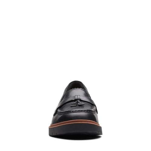 clarks حذاء كلاركس ويمنز ويستلين بيلّا، جلد أسود، 8.5 - Image 4