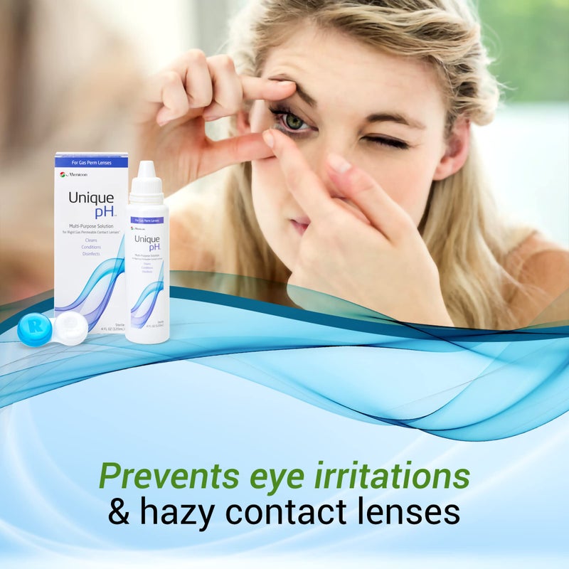 Menicon Unique pH Multi-Purpose Contact Lens Solution With Lens Case (4 Fluid Ounces) - Image 5