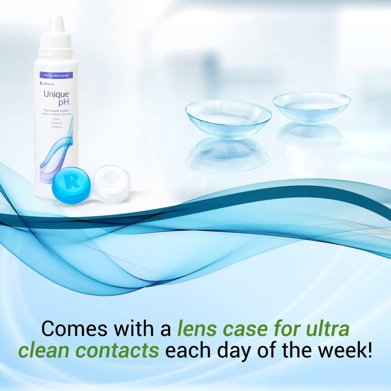 Menicon Unique pH Multi-Purpose Contact Lens Solution With Lens Case (4 Fluid Ounces) - Image 4