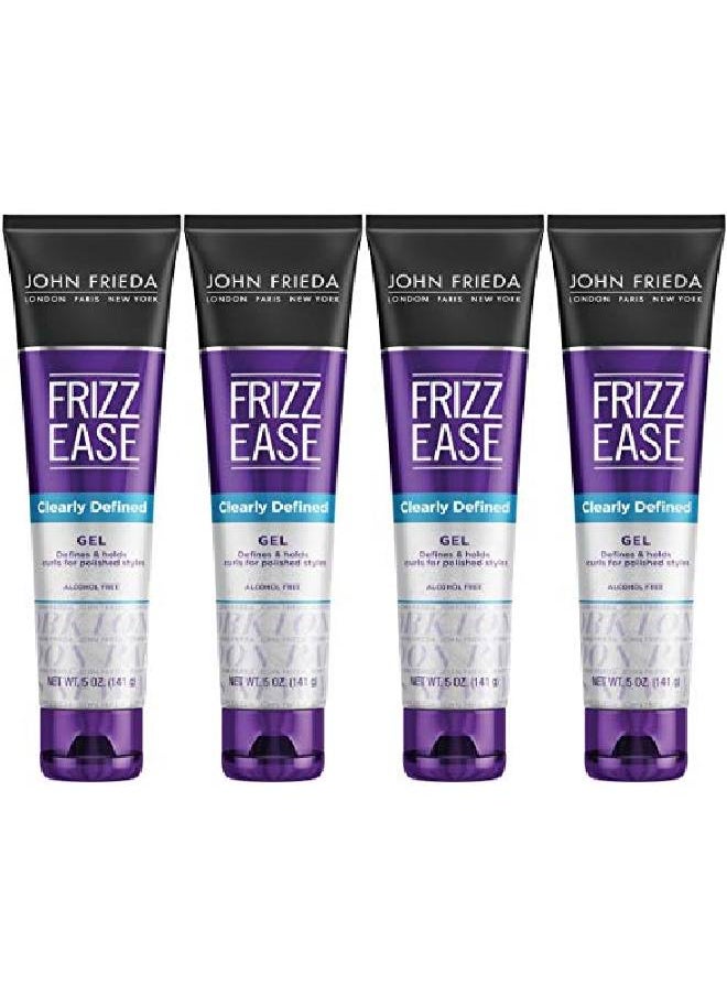 John Frieda - Frizz Ease Clearly Defined Gel 5 Ounce / 141 Gram (Pack Of 4) By - Image 1