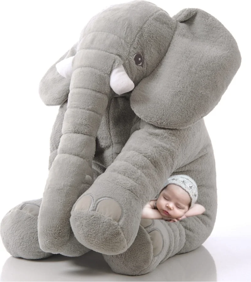 Toprock Store My Sleeping Friend Plush Elephant Large Soft 65 cm