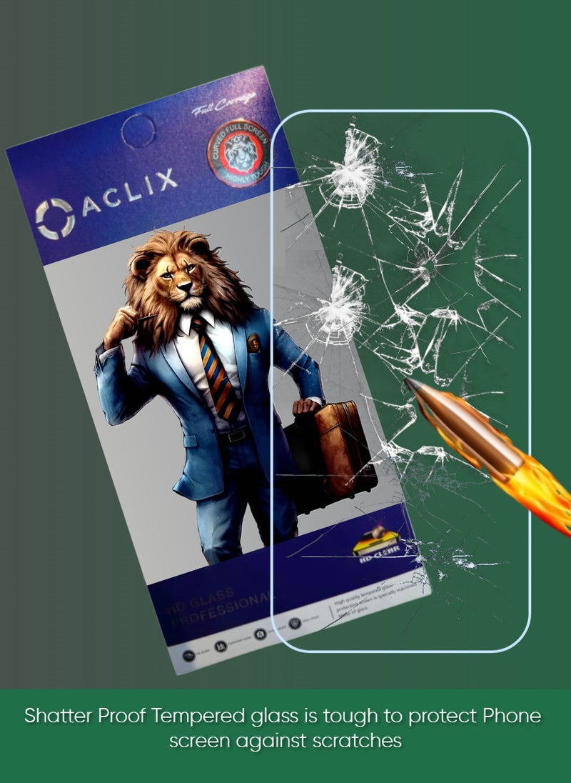 أكاليكس قطعتين، حماية شاشة،  لهاتف شاومي Redmi 9C، جودة ممتازة. - Image 2