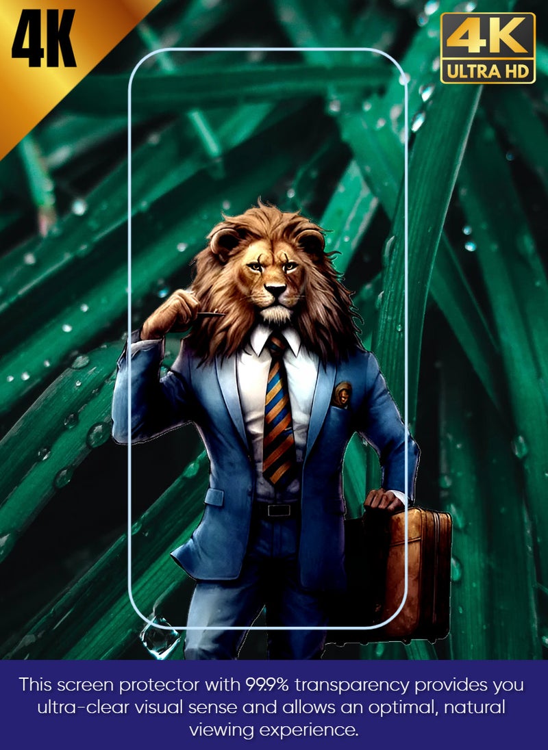 أكاليكس قطعتين، حماية شاشة،  لهاتف شاومي Redmi 9C، جودة ممتازة. - Image 5