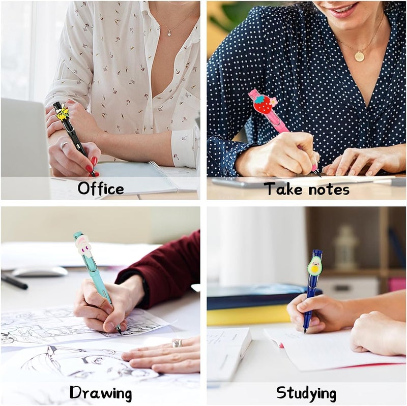 KASTWAVE Infinity Pencils, Everlasting Inkless Pencil With Eraser, 10 Pcs Reusable Infinity Pencil, With 10 Pcs Replacement Nibs, Endless Pencil For Home Office School Writing Drawing - Image 5