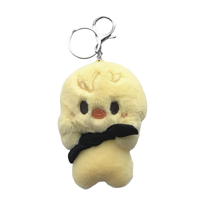 Stray Hyunjin Felix Plush Keychains - Inspired Character Keyrings for STAYs/Yellow - Image 1