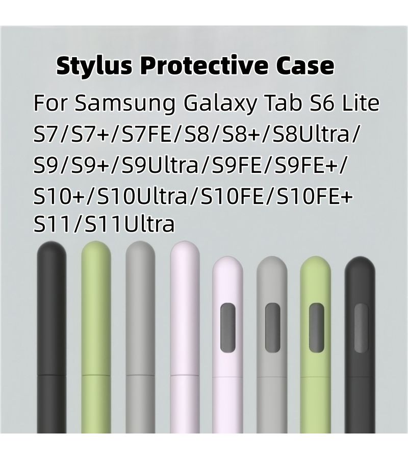 حافظة واقية زرقاء لقلم اللمس، متوافقة مع Samsung Tab S7 S8 S9 S9fe، غطاء مضاد للسقوط - Image 5