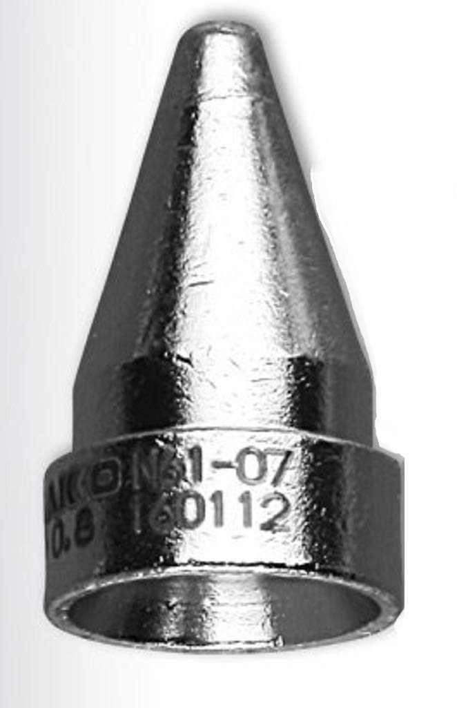 Hakko New Hakko Desoldering Nozzle / 0.8mm N61-07 (For FR-4101, FR-301) - Image 2