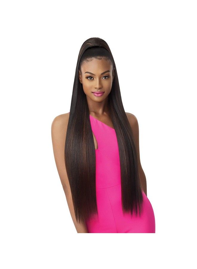 Outre Wrap Ponytail Pretty Quick Nadirah 32 (1B) - Image 2