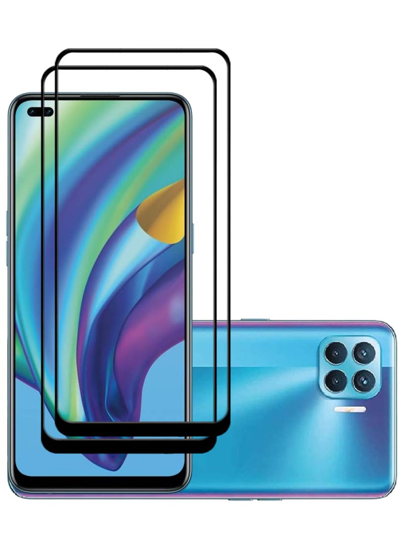 ACLIX 2 Pieces Antistatic ESD Dustproof Premium Quality High Definition Tempered Glass Screen Protector Designed For Oppo A93 - Image 1