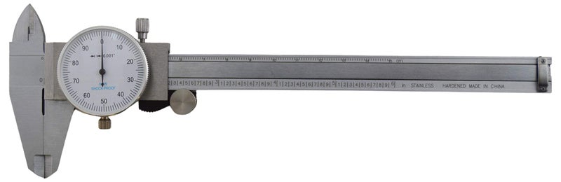 Science Purchase Utility Dial Caliper - 6 Inch with 0.001" Precision, Stainless Steel, Shockproof by Science Purchase - Image 4