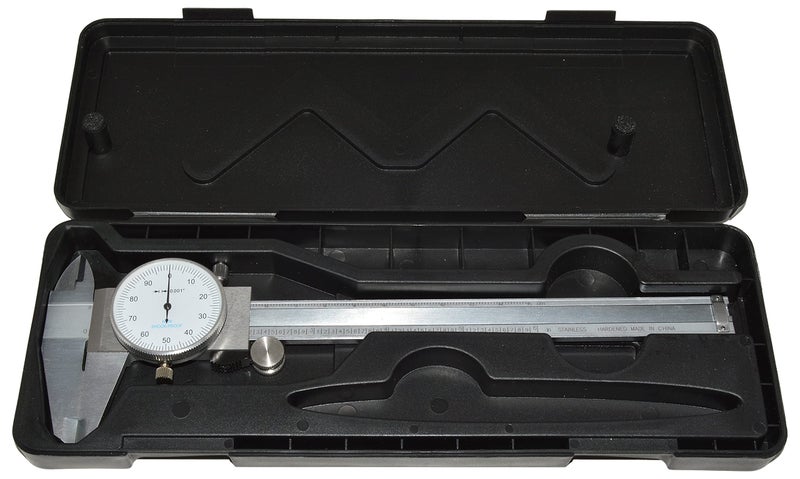 Science Purchase Utility Dial Caliper - 6 Inch with 0.001" Precision, Stainless Steel, Shockproof by Science Purchase - Image 3