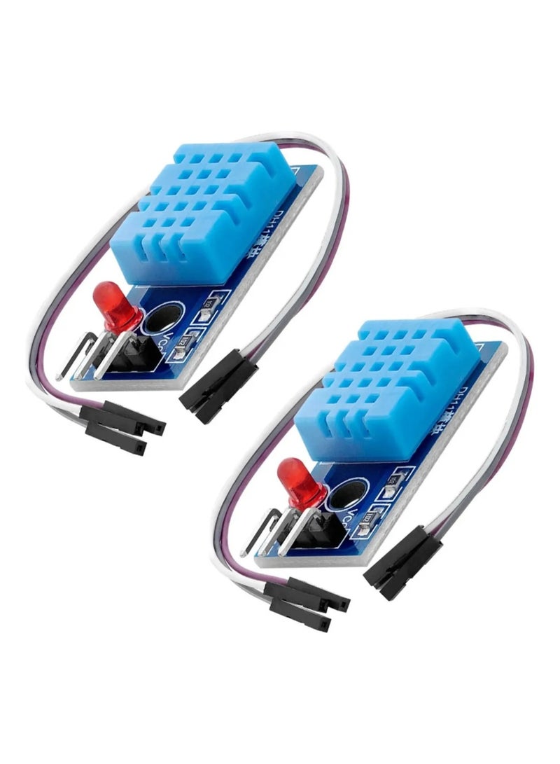 2 × DHT11 استشعار درجة الحرارة والرطوبة - Image 1