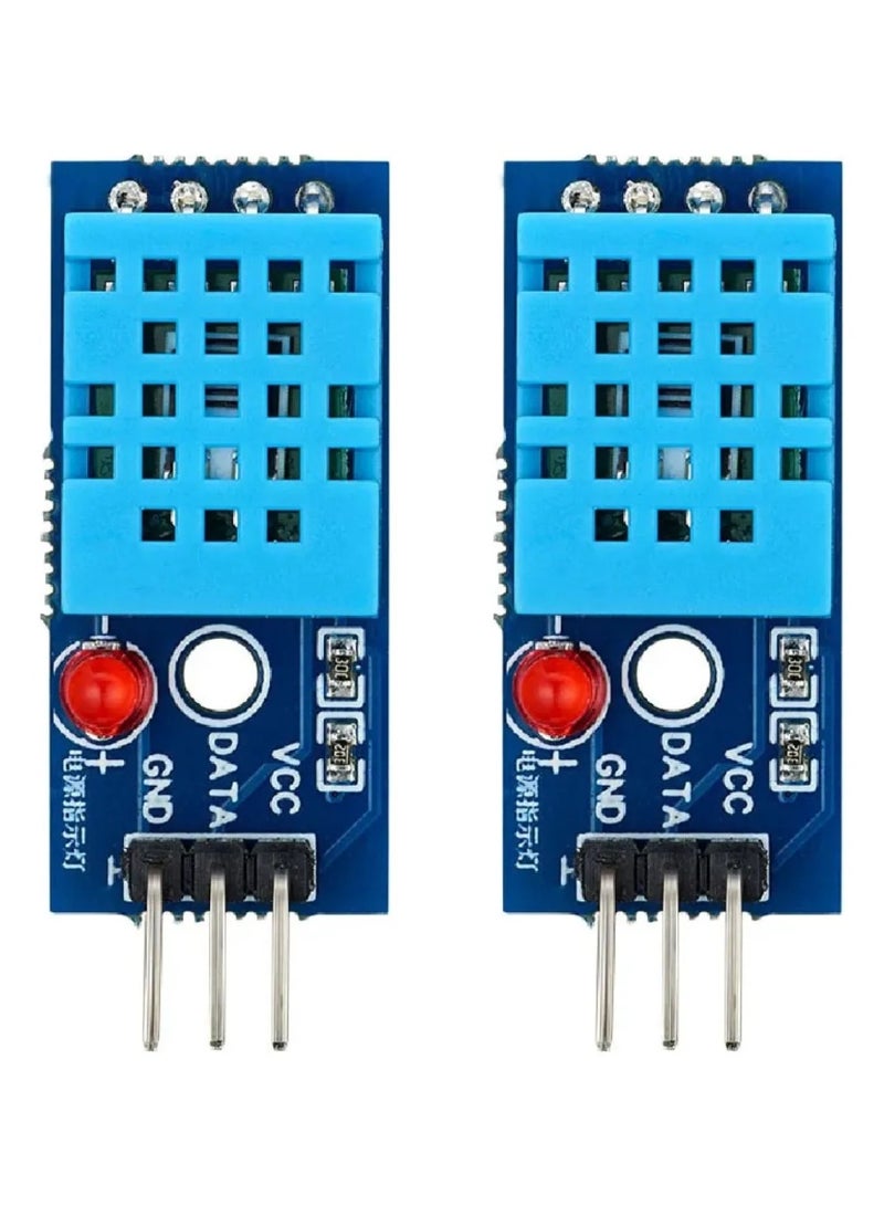 2 × DHT11 استشعار درجة الحرارة والرطوبة - Image 2