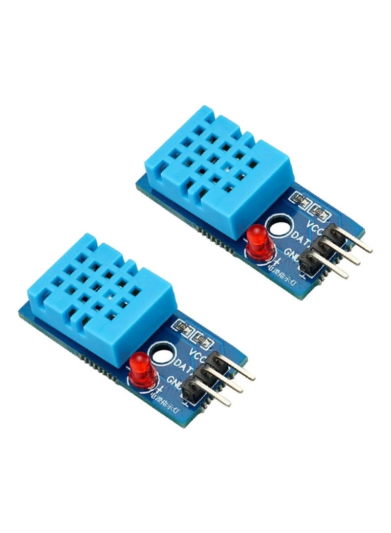 2 × DHT11 استشعار درجة الحرارة والرطوبة - Image 3