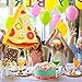 Atiloy Pizza Pinata Mexican Pinata Game with Stick Blindfold for Pizza Birthday Party Decorations Mexican Themed Party Supplies Carnival Theme Party - Image 4