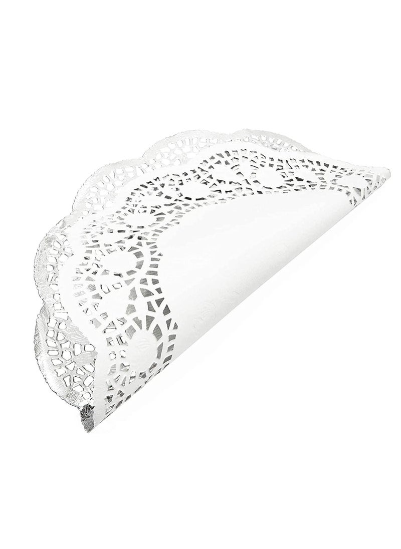 Generic 72-Piece Doilies Paper Silver 25cm  - Image 5
