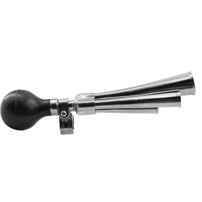 WEERAS Vintage Bicycle Air Horn Triple Note, 11-inch Large Horn, Suitable for Most Bicycles - Image 2